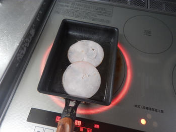 朝食 ハムエッグ