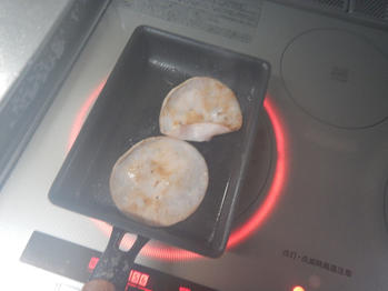 朝食 ハムエッグ