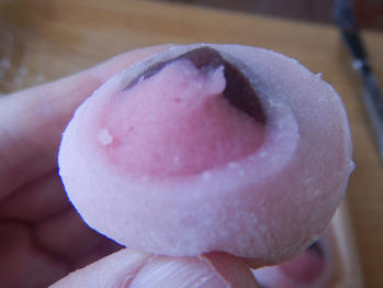 あわしま堂 大福 いちご